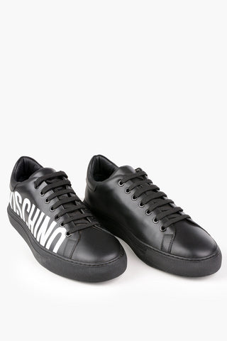 COUTURE! Logoed Leather Low Sneakers