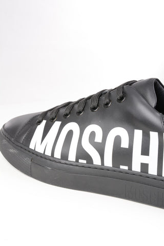 COUTURE! Logoed Leather Low Sneakers