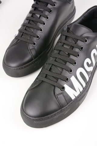 COUTURE! Logoed Leather Low Sneakers