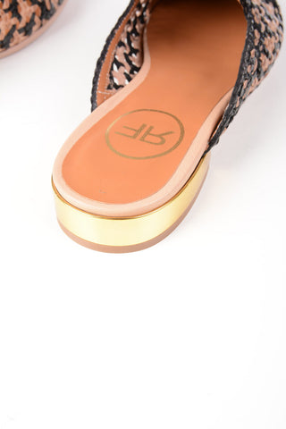 Braided Leather OSAKA Slippers