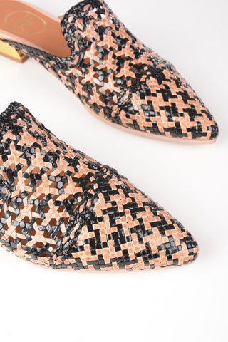 Braided Leather OSAKA Slippers
