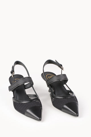 Slingbacks ALLEIn with Mesh Detail 7cm