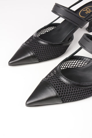 Slingbacks ALLEIn with Mesh Detail 7cm