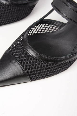 Slingbacks ALLEIn with Mesh Detail 7cm