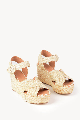 Raffia LAVA Sandals 8cm