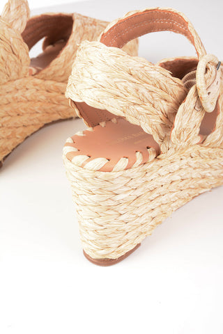 Raffia LAVA Sandals 8cm