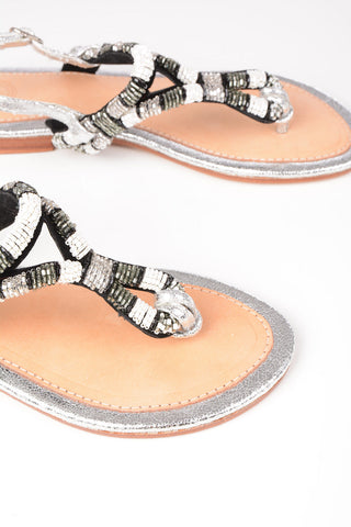 Beaded BEAD 20 Thong Sandals
