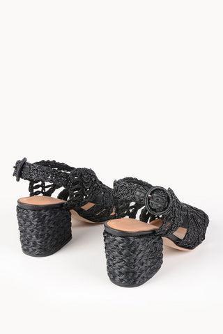 Raffia MILLICENT Sandals 8cm