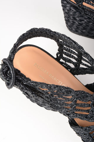 Raffia MILLICENT Sandals 8cm