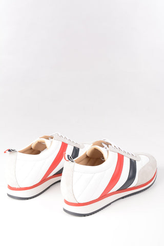 Quilted Leather RWB STRIPE Sneakers