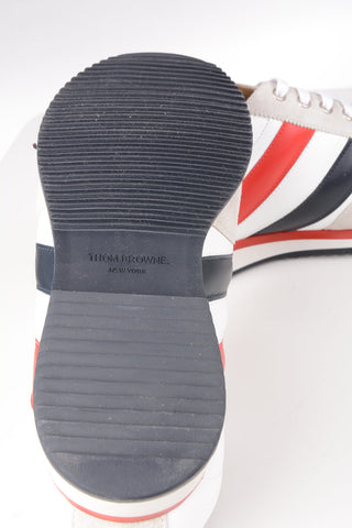 Quilted Leather RWB STRIPE Sneakers