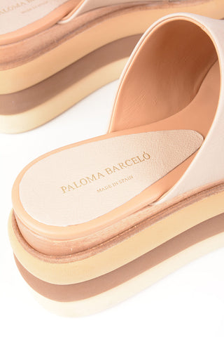 Leather DENIS Platform Sandals 6cm