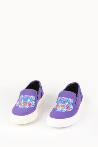 Canvas K SKATE TIGER Slip Ons