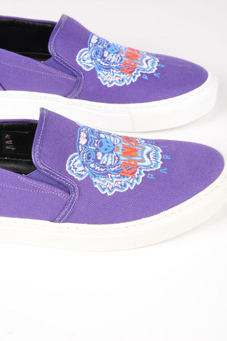 Canvas K SKATE TIGER Slip Ons