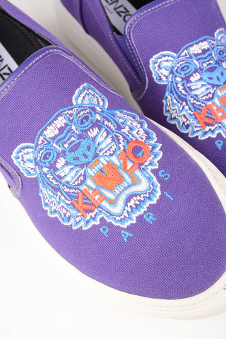Canvas K SKATE TIGER Slip Ons