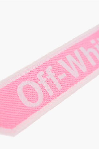 Embroidered Logo Macrame Bracelet