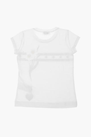 Printed T-shirt with Strass