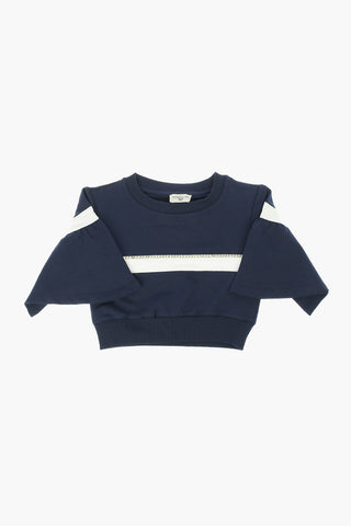 Sweatshirt with Jewel Details