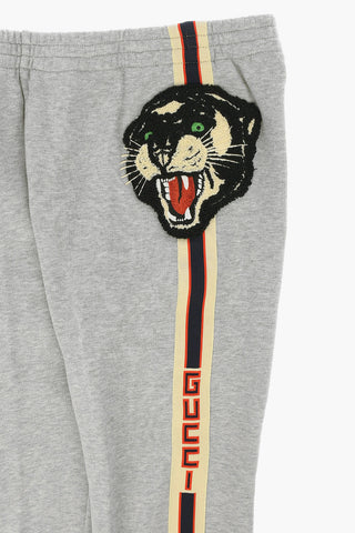 Embroidered Piping Jogger