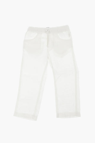 Linen Drawstring Pant