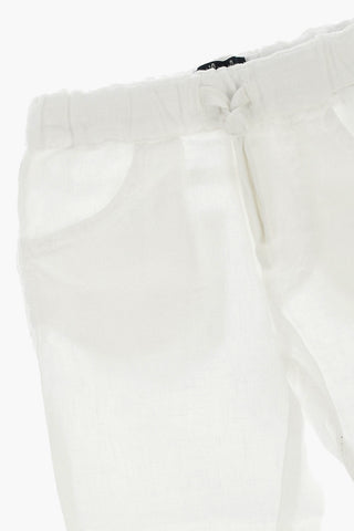 Linen Drawstring Pant