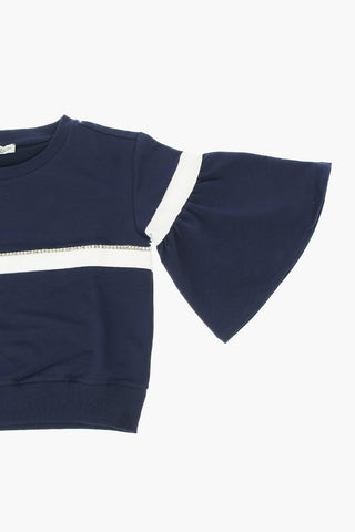 Sweatshirt with Jewel Details