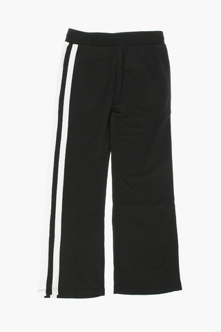 Jogger Ricamo Logo in Nylon e Cotone
