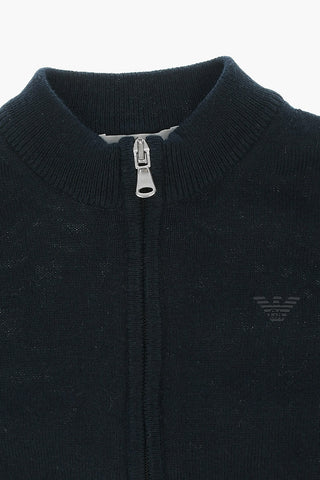 EMPORIO Maglia in Cotone con Zip