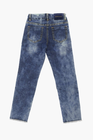 Jeans Ricamo Fiori