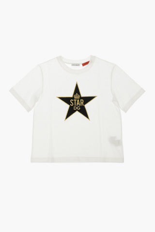 #DGMILLENNIALS Star Embroidered T-Shirt