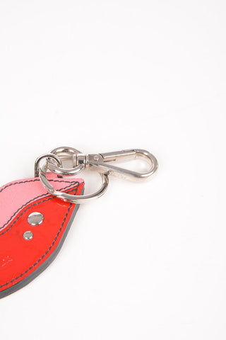 Lips Leather Pendant Keyrings