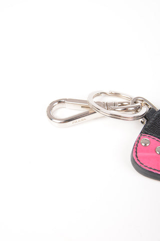 Portachiavi con Pendente bag in Pelle