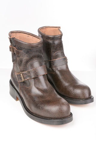 leather Ankle boots