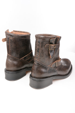 leather Ankle boots