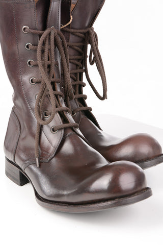 leather Ankle boots
