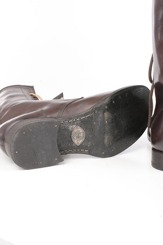 leather Ankle boots