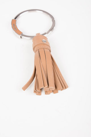 Leather Tassel Keyrings