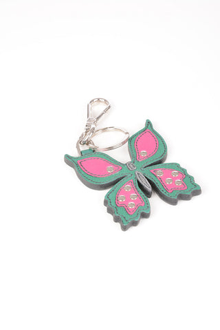Butterfly Leather Pendant Keyrings