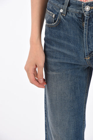 Jeans Regular Fit con Orlo con Risvolto