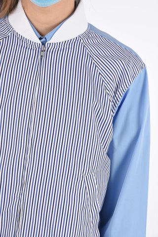 Unstructured Jetted Pocket Shirt