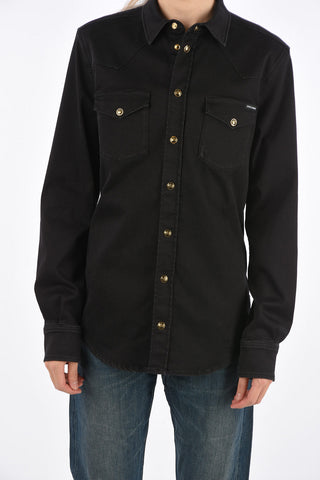 Denim Slim Fit Shirt