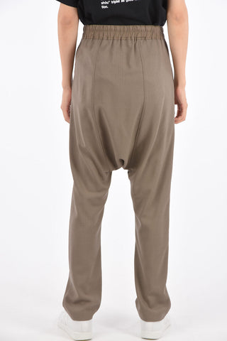 Joggers a Cavallo Basso con Tasche a Filo