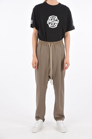 Joggers a Cavallo Basso con Tasche a Filo