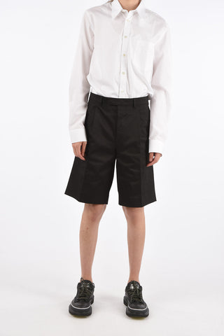 Jetted Pocket Single Pleat Shorts