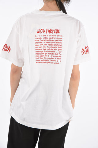 printed crewneck t-shirt