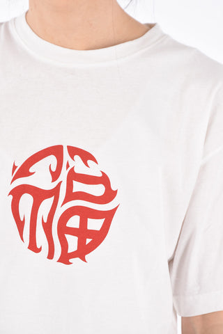 printed crewneck t-shirt