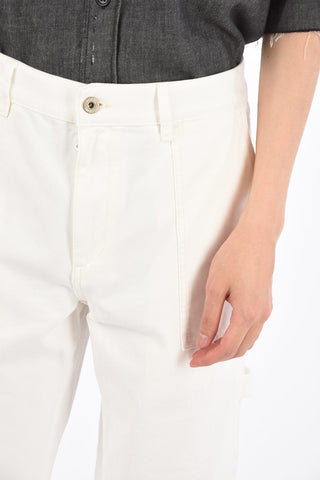 Jeans Wide Leg FISHERMAN con Orlo con Risvolto 26 Cm