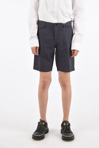 Slim Fit Shorts with Belt Loops
