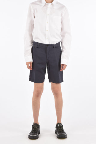Slim Fit Shorts with Belt Loops