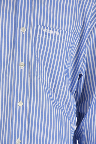 awning striped Oversized shirt